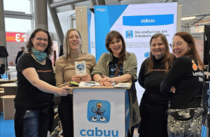 Mit Cabuu auf der Didacta 2025 am Stand von Cabuu, der Vokabel-App